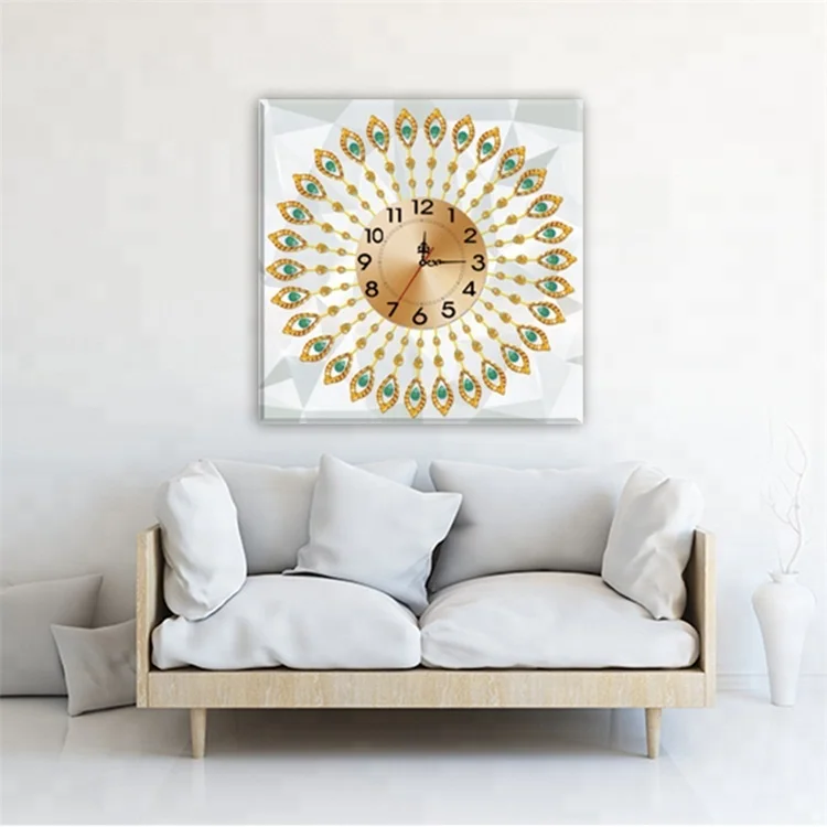 Сделай Сам продукт Современное украшение 55*55 см Кристалл алмазная живопись часы для комнаты