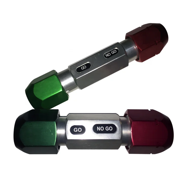 Hand-measuring tools  pin gauge handle with pins GO NOGO gauge