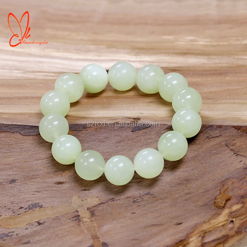 Natural stone bracelet new jade round beads bracelet jewelry