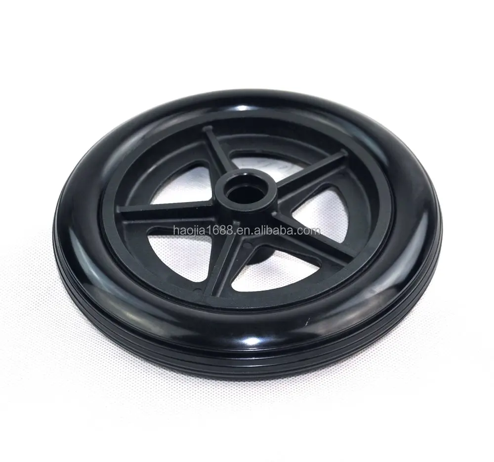 Source factory products 200X30 mm foamed polyurethane wheelchair wheel