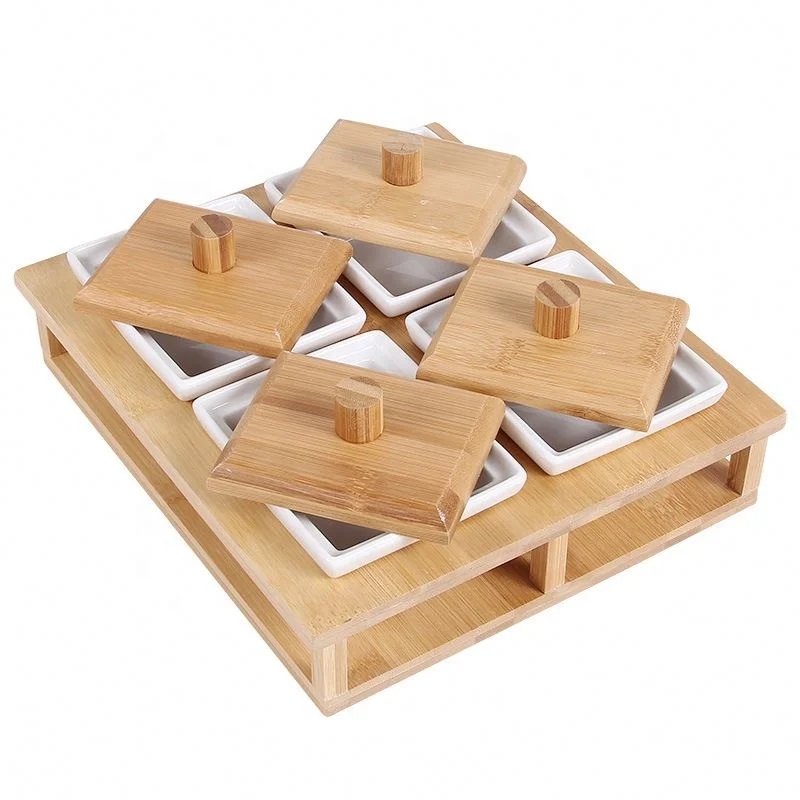 Рекламная коробка для сушеных фруктов, 4 корзины, лоток для фруктов, блюдо для сладостей и закусок с крышками