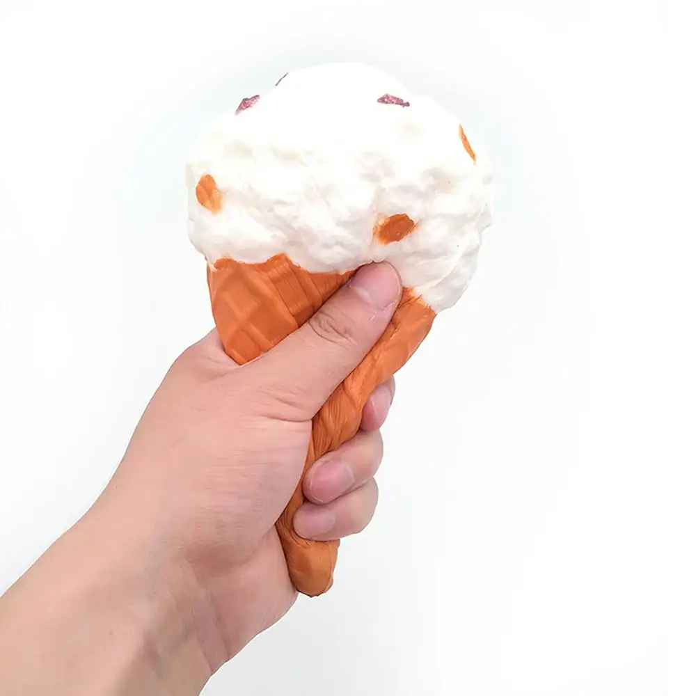Food toy sweet tube cheap pu foam cube christmas squishy icecream
