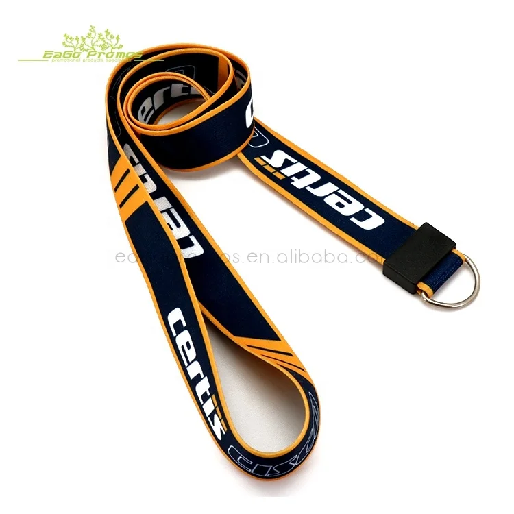 2022 2023 Wholesale Custom Dye Sublimation Printed Beer Holder Lanyard with lanyard safety breakaway buckles