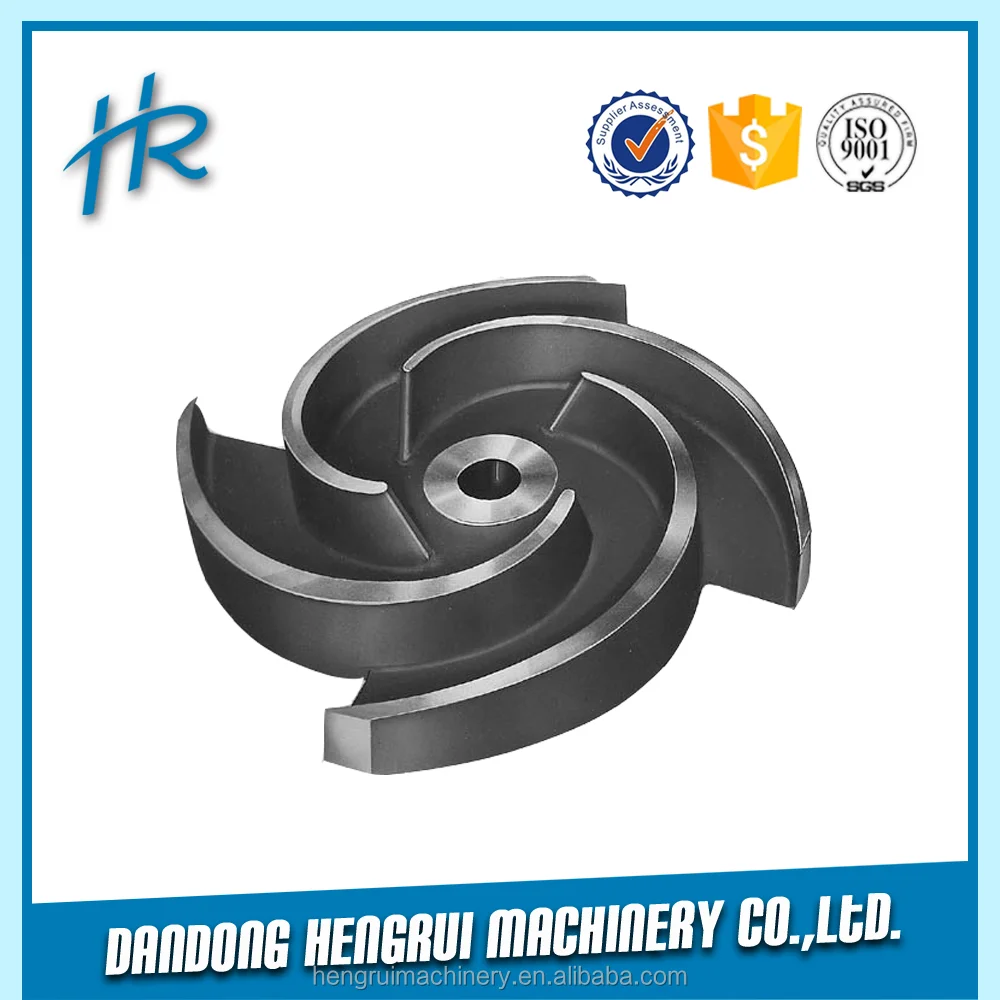 Алюминиевый водяной насос запчасти крыльчатку водяного насоса