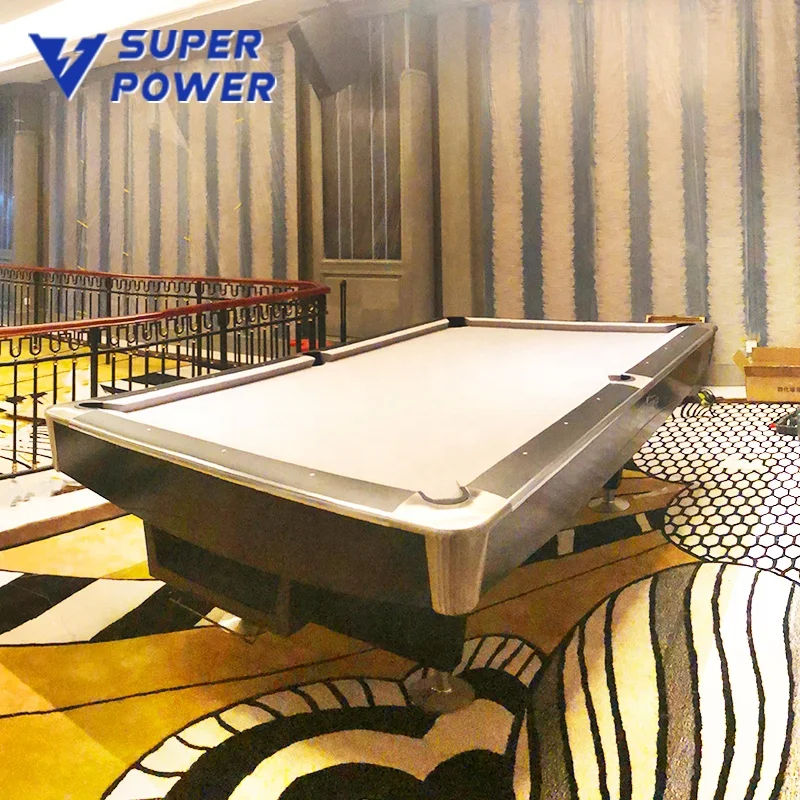 Factory price 9 ft American billiard pool table with slate on hot sale