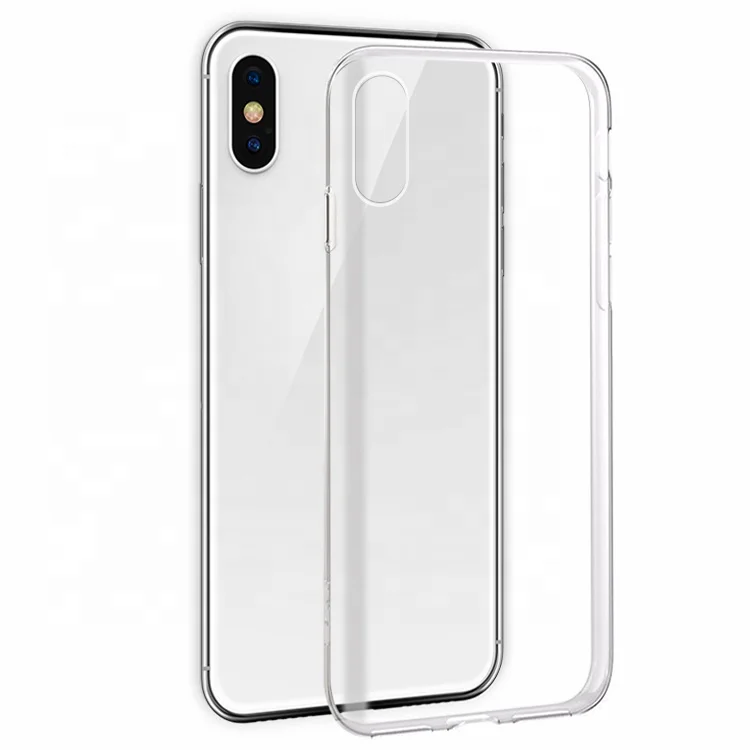 Cass Factory Wholesale !! TPU PC Material Smart Mobile Phone Clear Case For iphone X