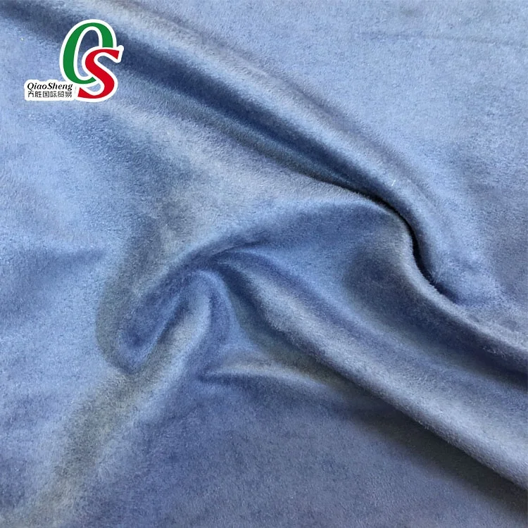 
100% polyester suede fabric for suede jewellery boxes or mens loafers suede 