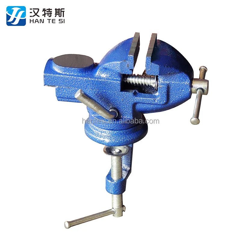 Горячая Распродажа 360 градусов настольный тиски 50 мм Открытие губки