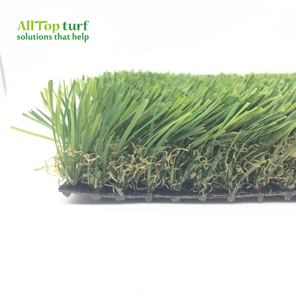 40mm high density 18900s/m2 strong premium long lifetime 4 color S shape blade artificial grass lawn for garden landscaping