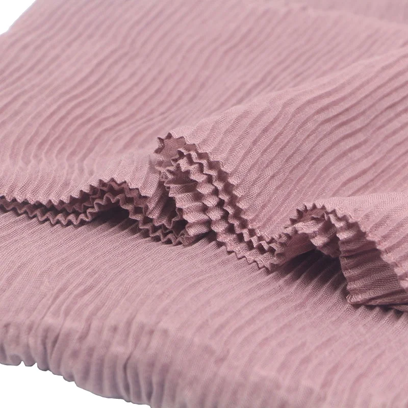 
Wholesale Factory Direct Sales Malaysia Arab Fashion New Women Crinkle Fold Cotton Linen Muslim Hijab Scarf Shawl 