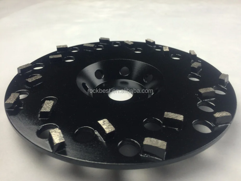 
250mm concrete floor grinding disc for floor grinder 