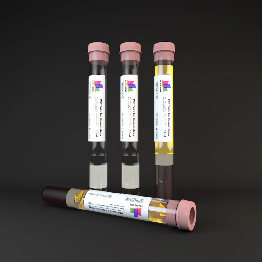 MANSON Sodium Citrate ACD A anticoagulant Gel PRP Syringe Kit