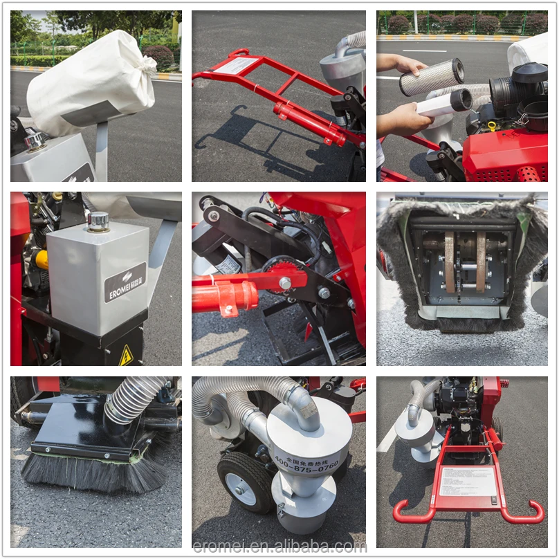 Custom made asphalt concrete cutting machine