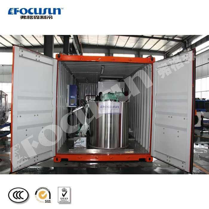New 10T/Day containerized flake ice machine