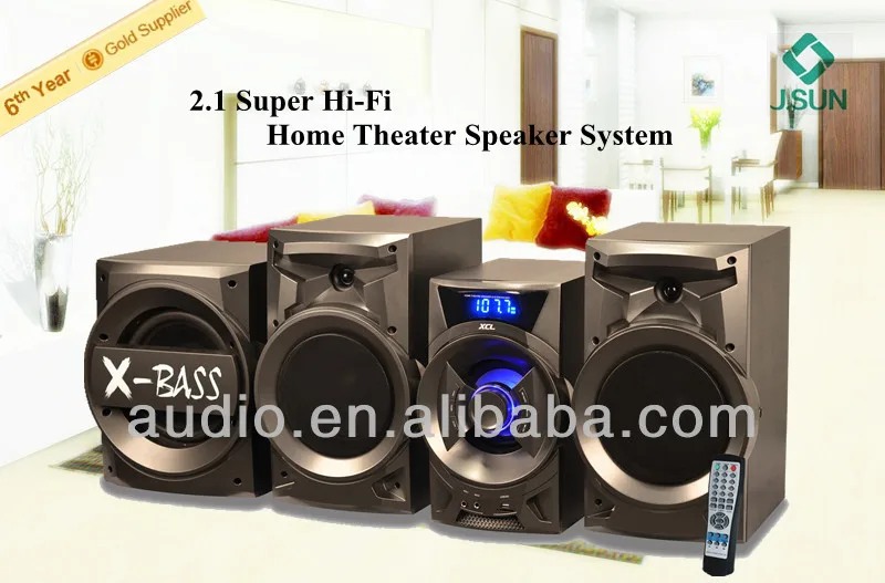 2.1 стерео домашний кинотеатр система объемного звучания
