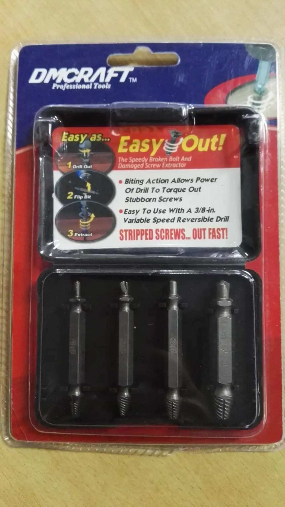 DAMING TOOLS hot sale 10pcs screw extractor set