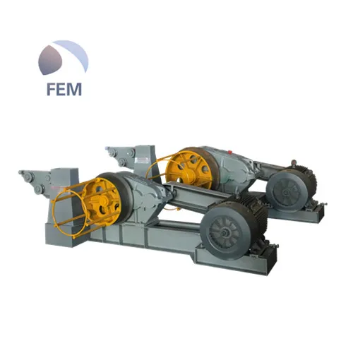 Single capstan steel wire horizontal type pulling machine
