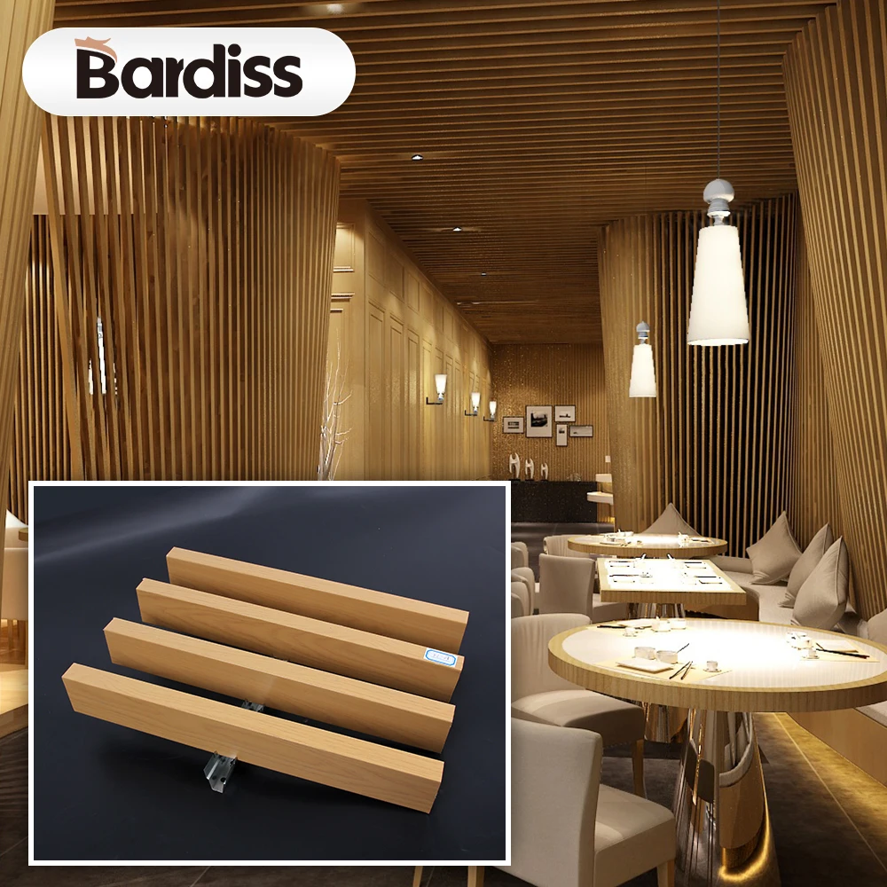 U shape decorative aluminum tube suspended ceiling white aluminium baffle ceiling