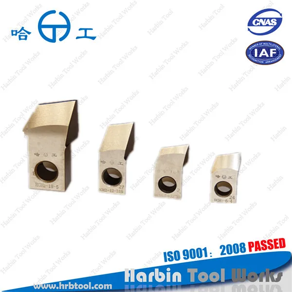 hardac substitute blades for gleason finishing cutter blades with 4.5 inch