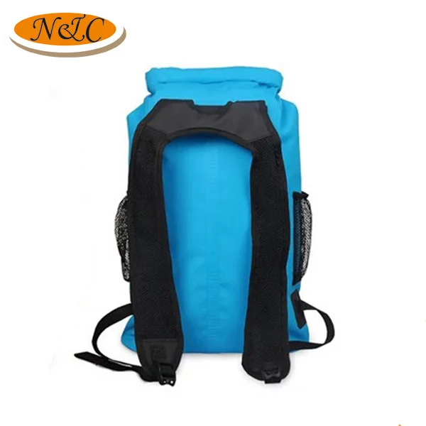 outdoor floating hiking sports dry backpack water resistant pvc tarpaulin backpack