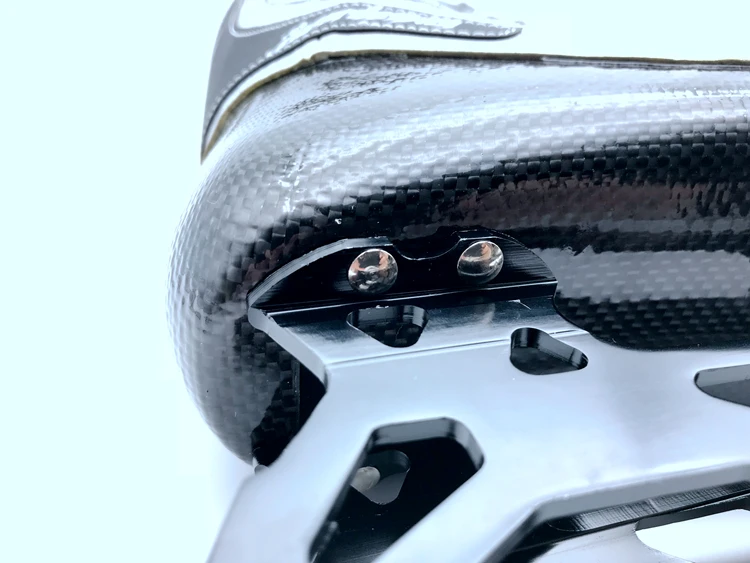 Fixed Size Inline Hockey Skate Manufacturer High End Integrated Carbon Fiber Team Hockey Skates Shoes