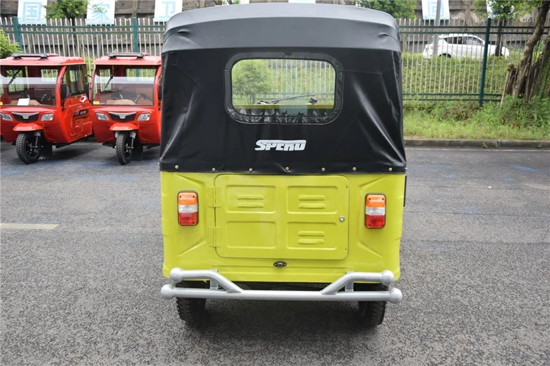 China Original Tuk Tuk factory 175cc /205cc Air cooling 3 wheeler passenger tricycle and spare parts