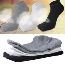 New 3 Pares Dos Homens Respirar Não-Slip Fibra de Bambu Low Cut esporte Casual Meias Meias Esportivas De Basquete Masculino Clássico Da Moda meia