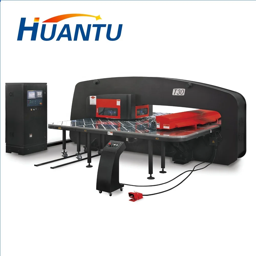 HTM-357 Turret Punching Machine , CNC Punching Machine , Hole Punching