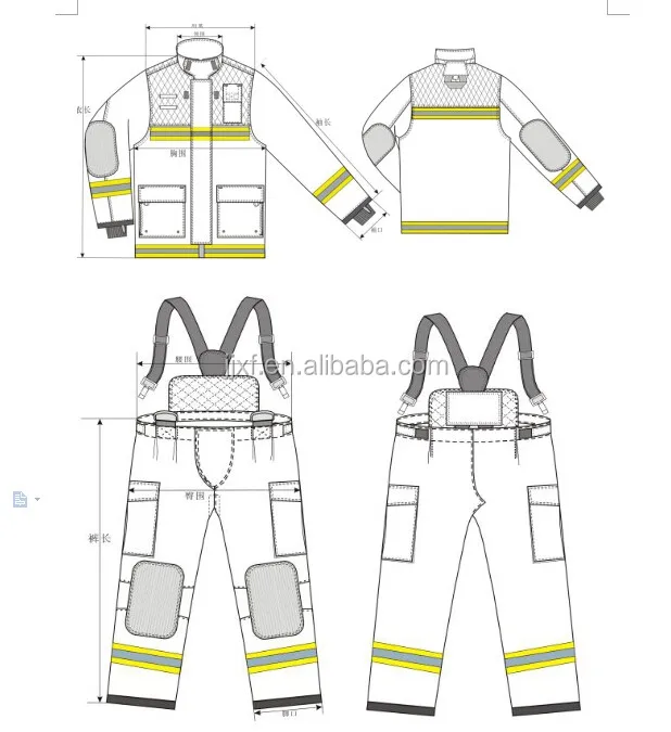 fire fighting firefighter fire retardant clothing