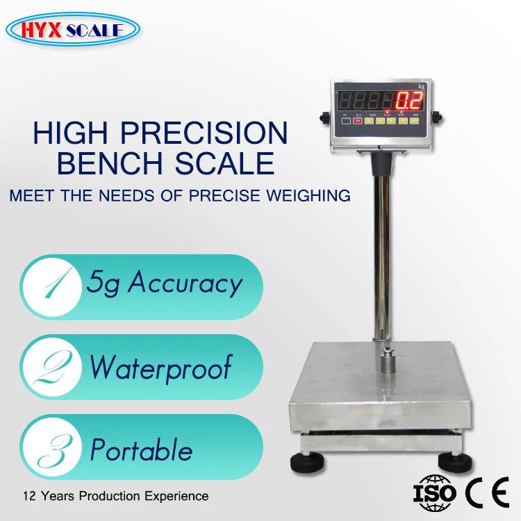 stainless steel indicator TCS electronic platform scale