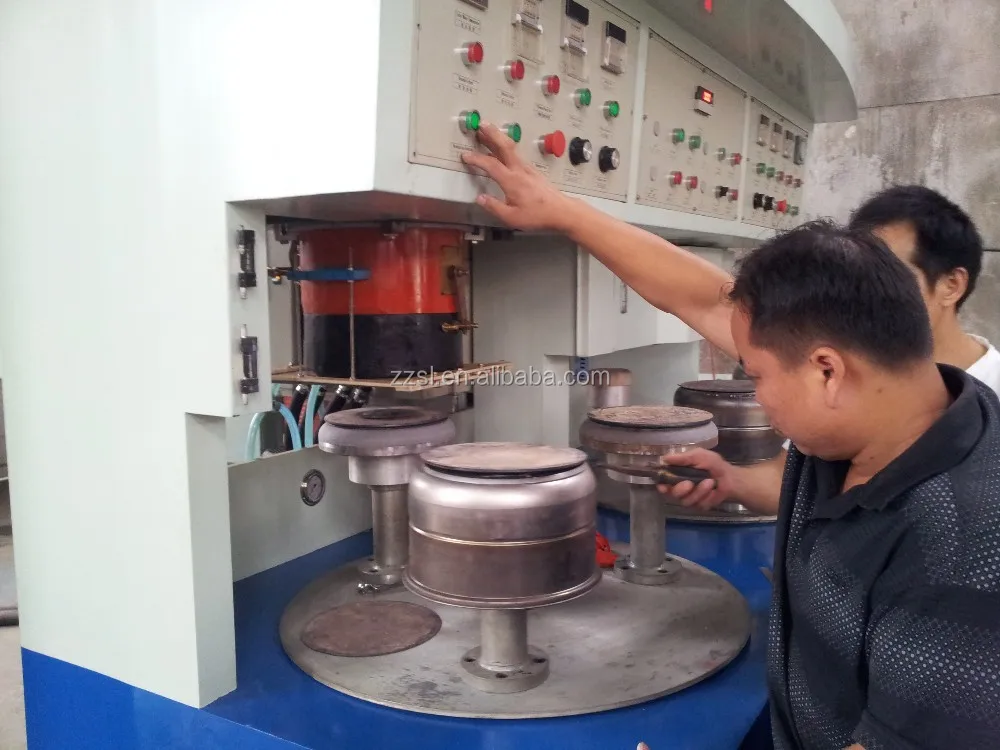 SLT induction heating Aluminum pan brazing machine