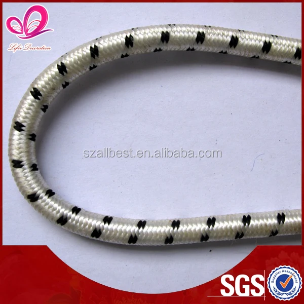 High quality cheap price bungee jumping rope/elastic string tags/elastic rope with hook