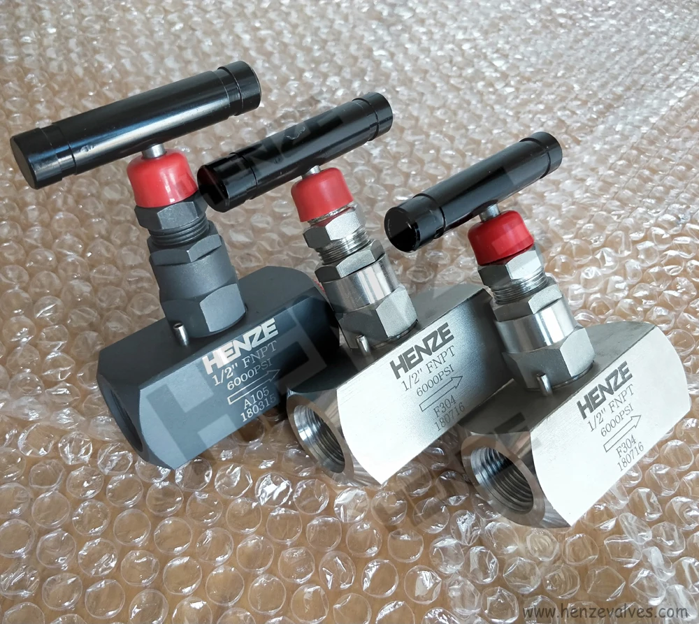 
High Pressure Psi /WOG Stainless Steel F304 F316 Or A105 Threaded NPT/BSP Ends Needle Valve 