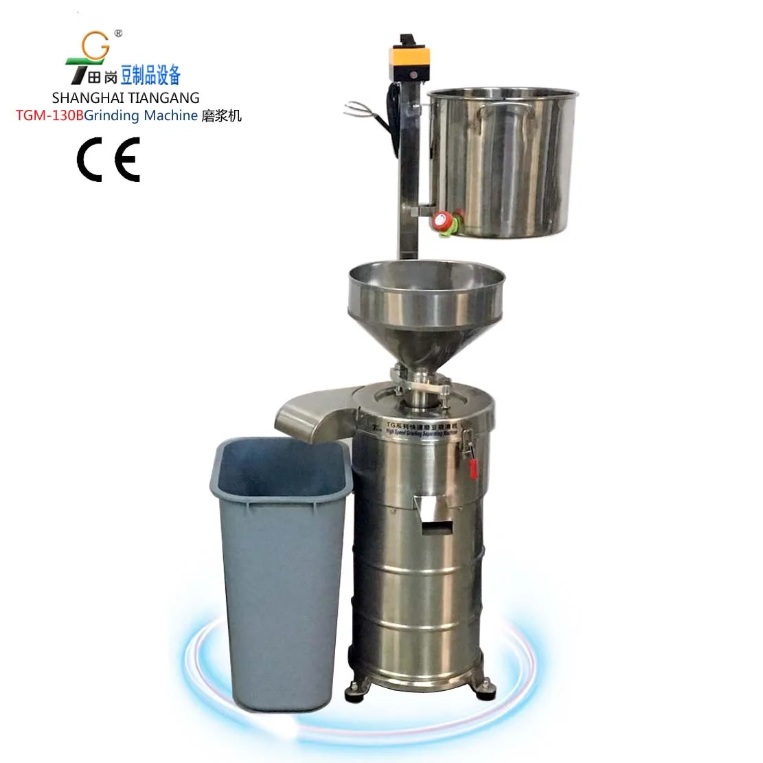 Soybean grinding machine / TGM-130 Soya milk maker / Food grinding machine