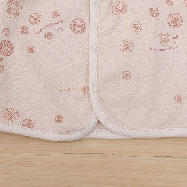 
High quality organic cotton spring autumn kid vest sleeveless waistcoat vest waistcoat with button 