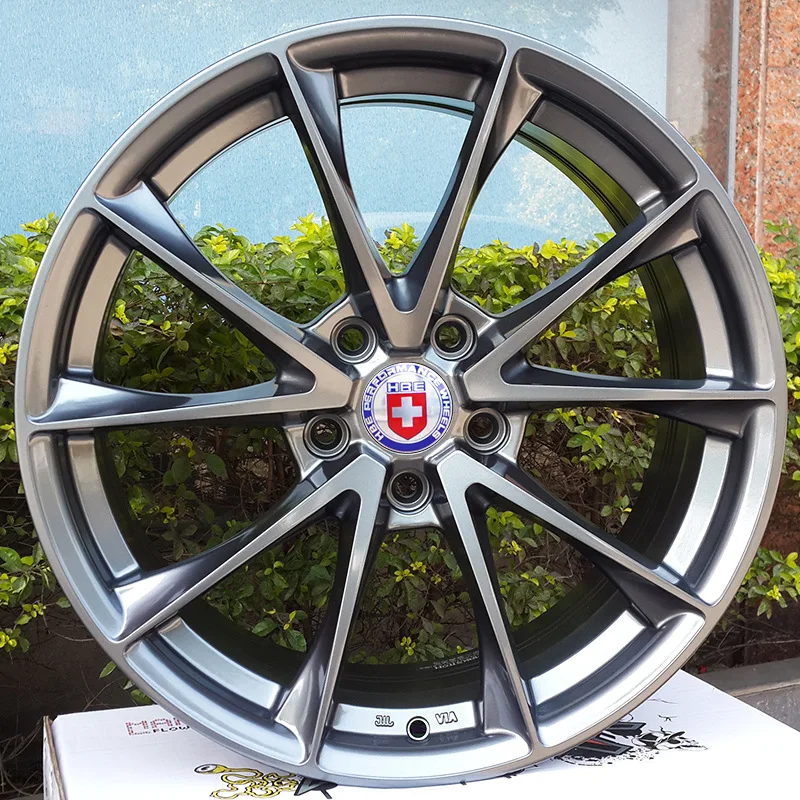 
2018 New design car Aluminum Alloy Wheel rim European & American Type red alloy wheel 