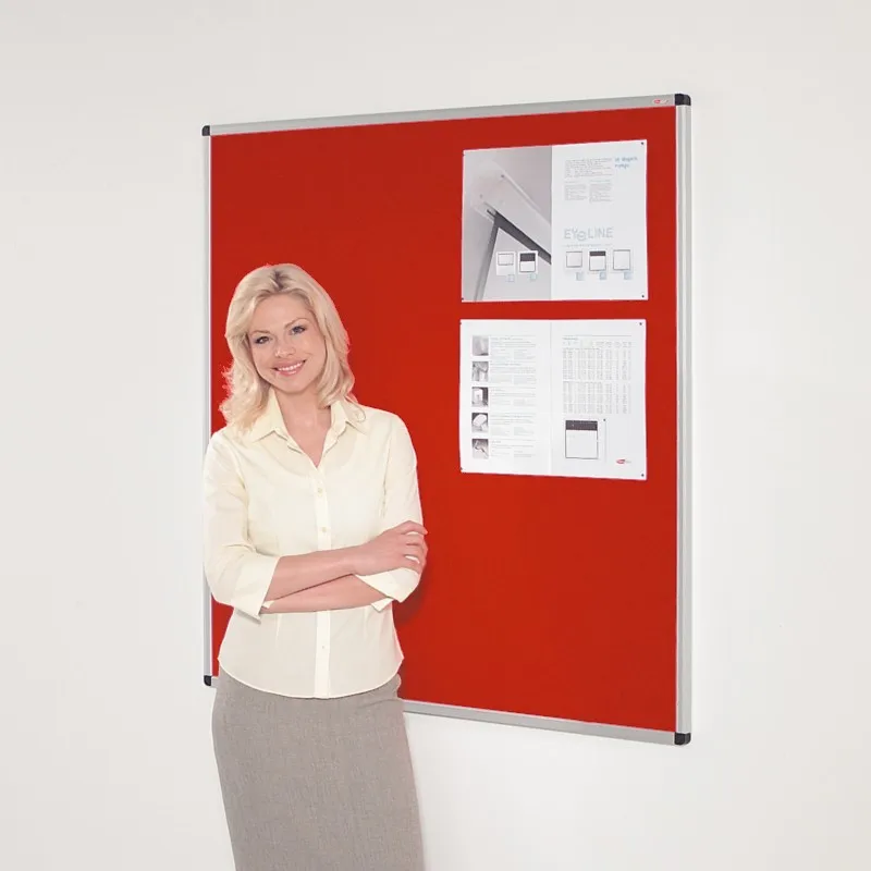 Алюминиевая рамка тканевая доска push pin board