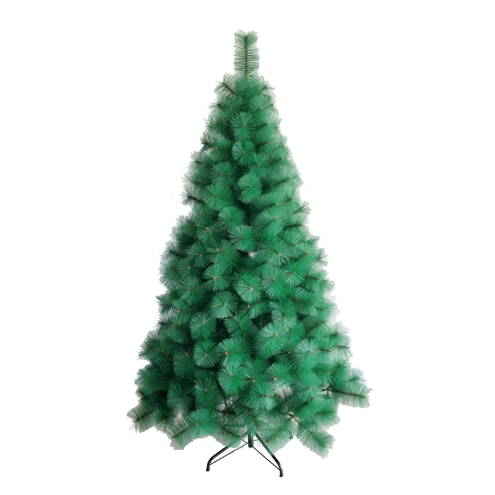 
1.8M Simulation pine needle tree fiber optic pine needle christmas tree xmas ornament pine tree 
