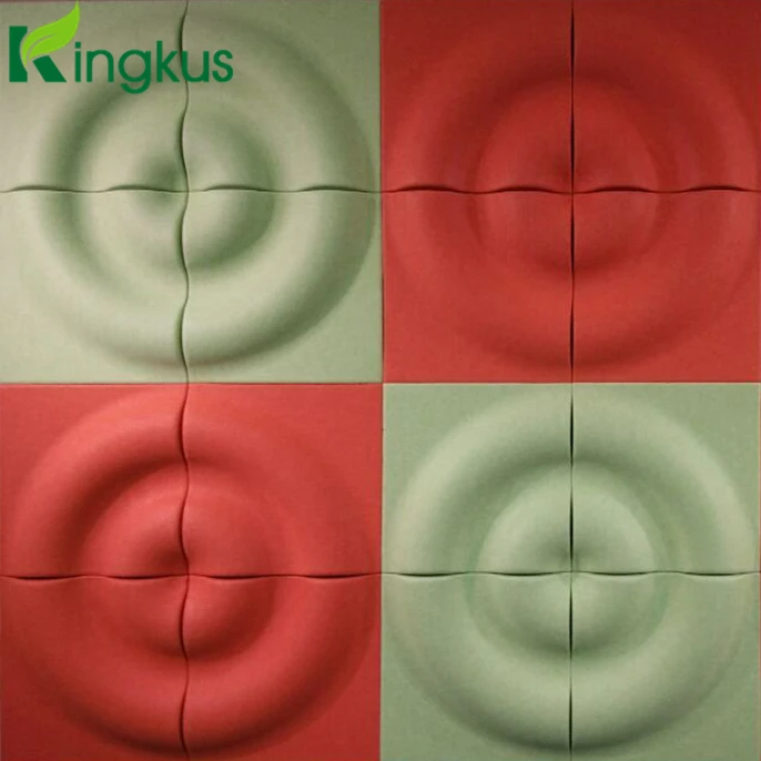 Night club soundproof and fireproof material night club sound reverberation control panel night club sound proof