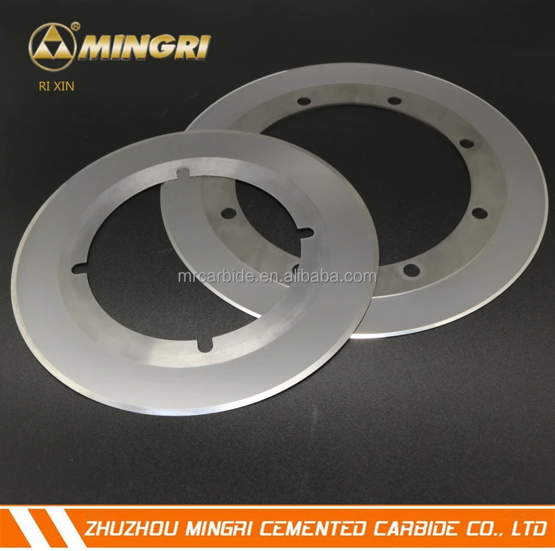 Carbide corrugated cardboard slitting blade carton machinery knife