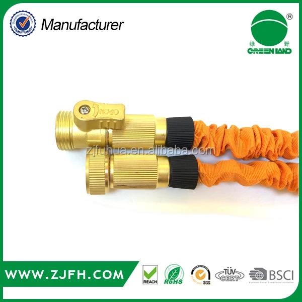 
50FT/75FT/100FT expandable garden water hose with brass fittings 