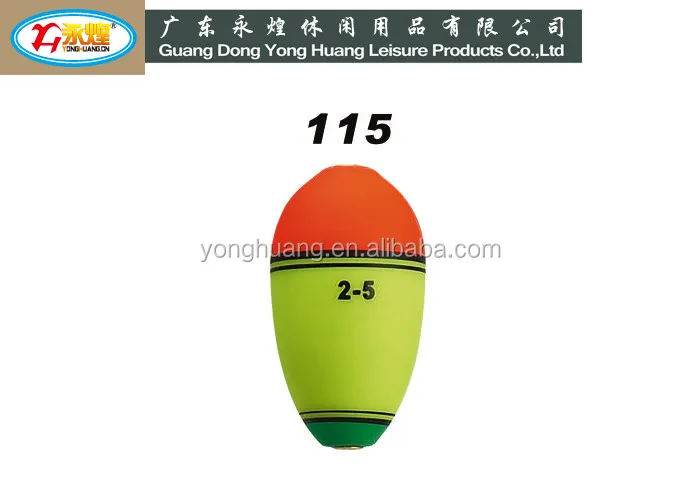high quality buoy EVA fishing floats  surface painting EVA floats