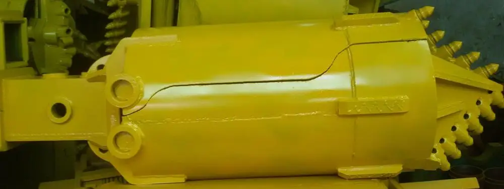 
Open body drilling bucket suit for clay silt cobble stratum 