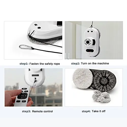 2018 Hot Window Cleaner Robot Framed Window Robot Magnetic Cleaner For Inside And Outdoor High Floor Window