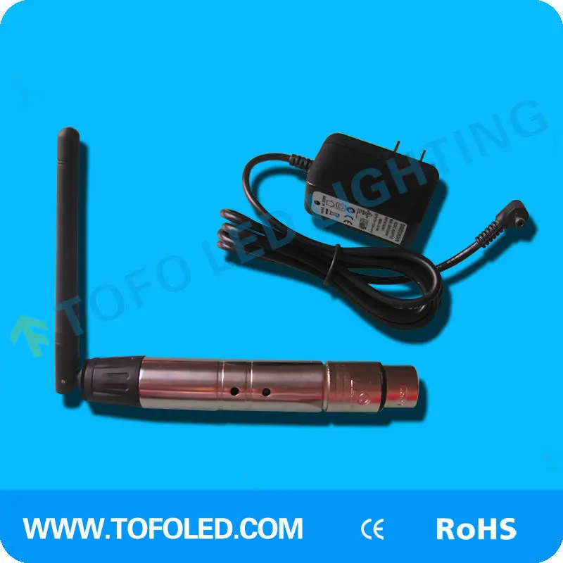wireless dmx 512 transmitter and receiver