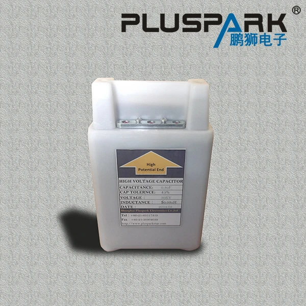 Capacitor 0.4uF 20kV, High Voltage Pulse 1pps ,Single Ended