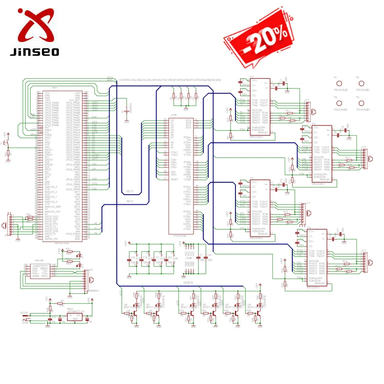 Professional PCB Engineering Service with Protel Eagle and CAD