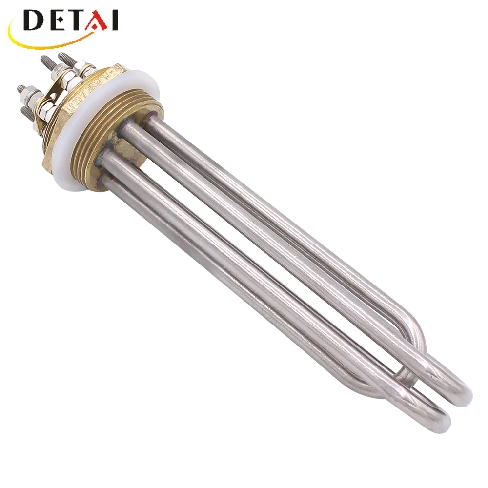 Standard 220V 3KW Geyser Elements With 40mm Thread electric heater element immersion heating element ready for ship
