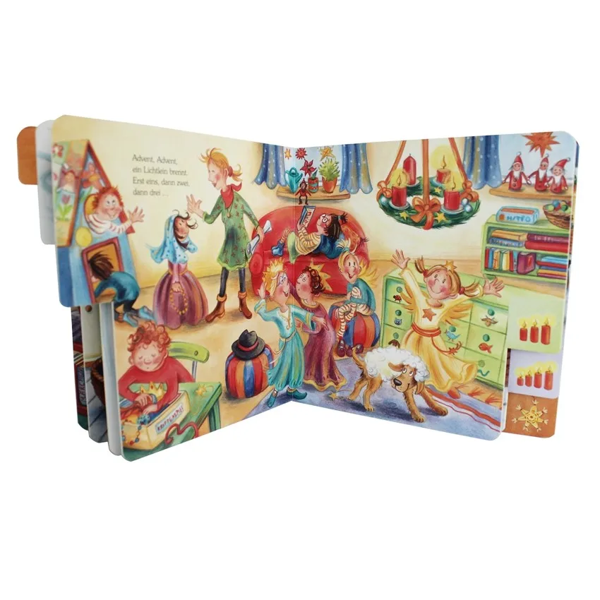 Coloring board short story baby memory book