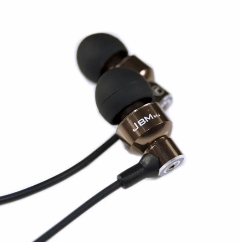 JBM MJ8600 Mobile headphones earphone Metal Earphone Noise isolating Earbud Professional In-Ear Earphone for phone MP3